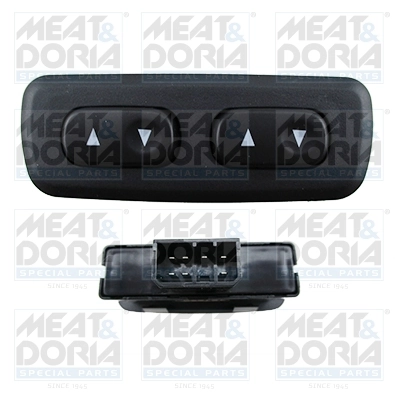 Switch, window regulator